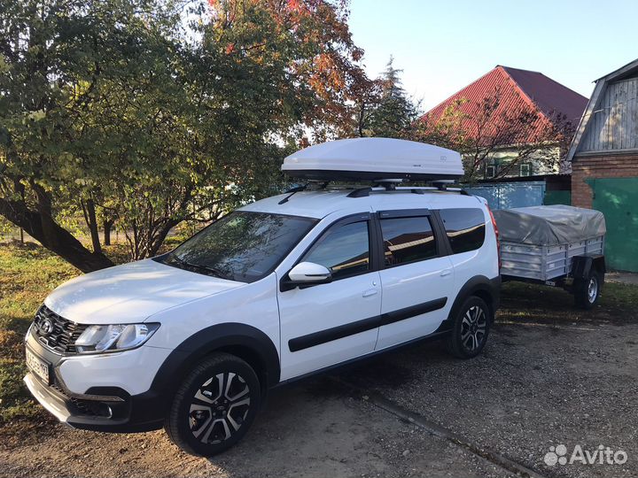 Трансфер 6 мест + бокс на крыше + фаркоп с прицепо