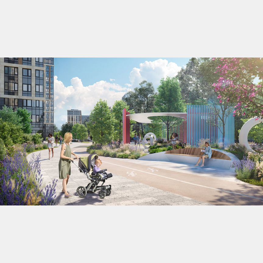 2-к. квартира, 40,5 м², 15/19 эт.