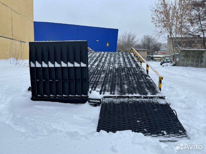 Мобильная Рампа Передвижная Эстакада Разгрузочная