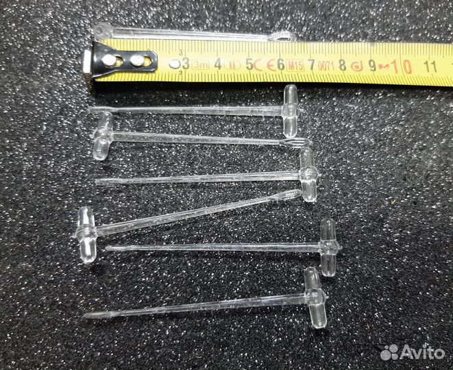 Отводы прозрачные поликарбонат 50шт