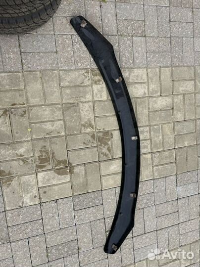 Дефлектор капота toyota corolla мухобойка