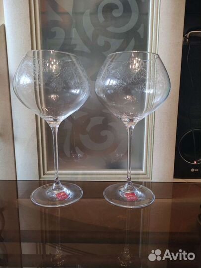 Фужеры бокалы Богемия