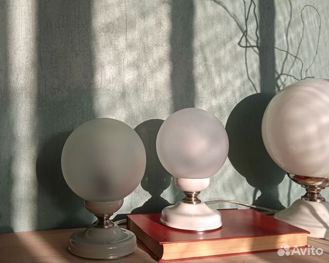 Винтажная настольная лампа, светильник, ночник