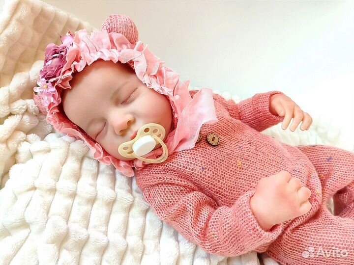 Кукла Реборн полностью виниловая