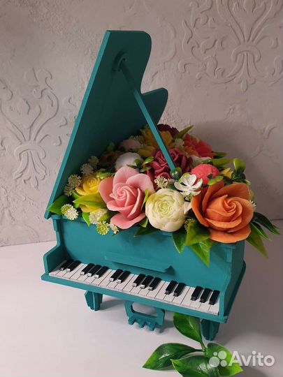 Букет цветов из мыла