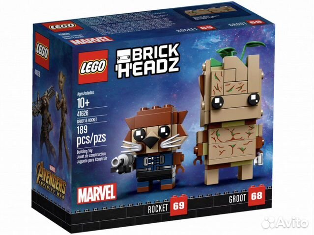 lego brickheadz marvel