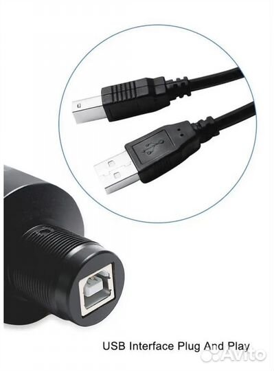 Конденсаторный USB микрофон c пантографом