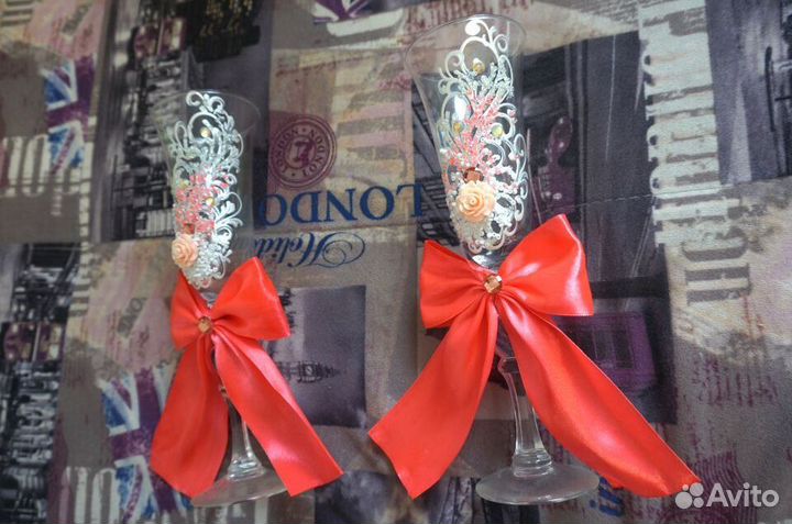 Свадебные бокалы