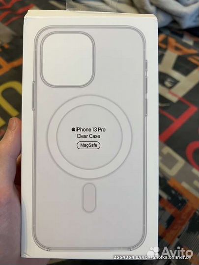 Чехол для iPhone clear case magsafe