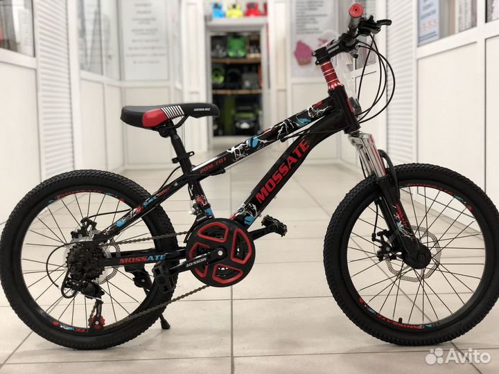 Подростковый велосипед Чёрный новый
