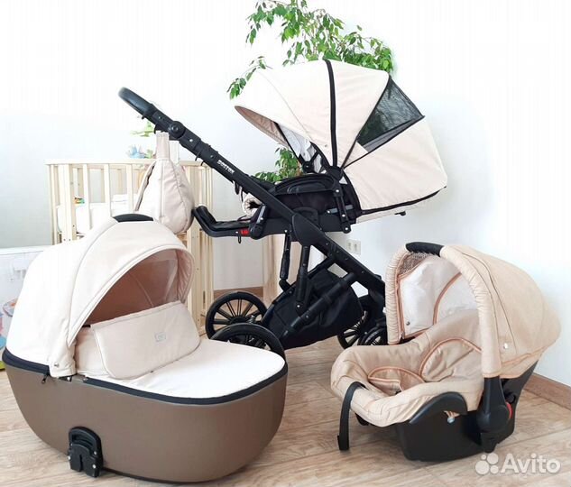 Коляска Bambini Moretty 3в1