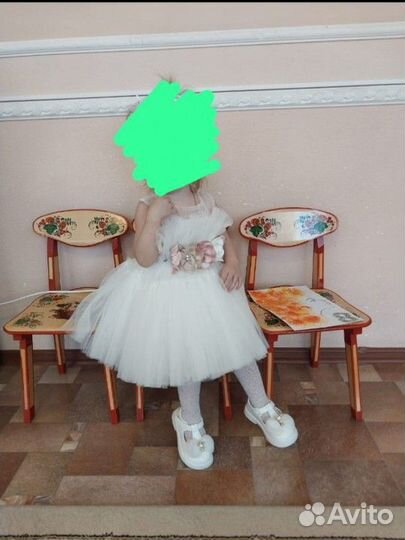 Платье для девочки 92