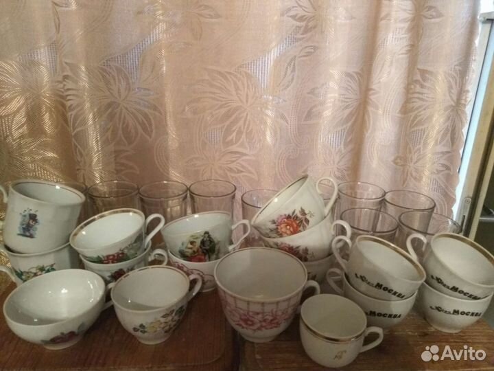 Чашки кружки стаканы СССР