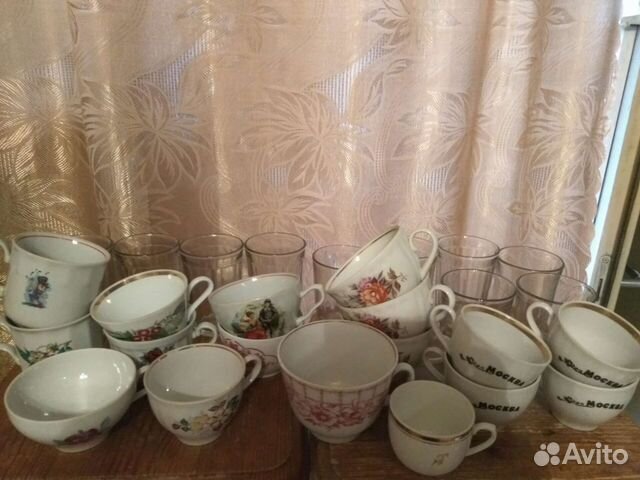 Чашки кружки стаканы СССР