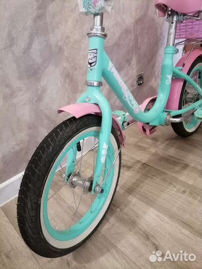 Детский велосипед Black aqua 14