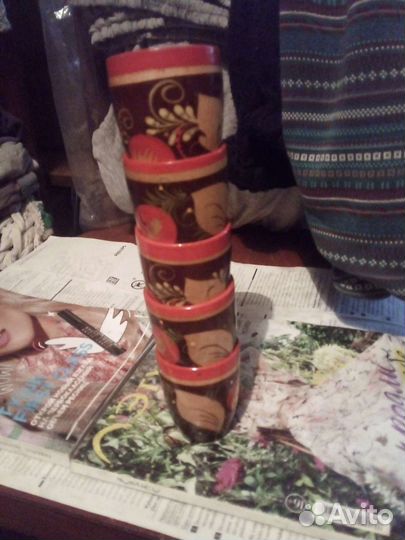 Деревянная-посуда. Не комплект