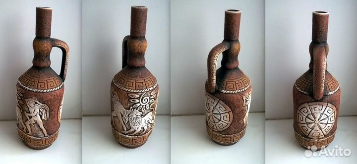 Графин, бутылки - стекло, керамика