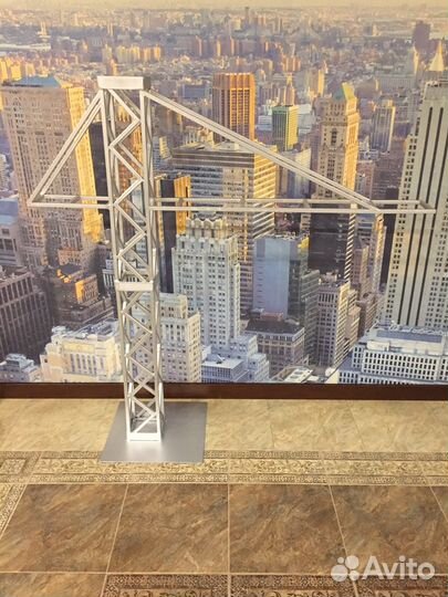 Макет башенного крана