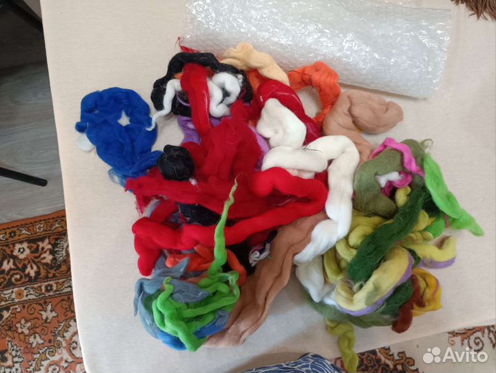 Шерсть для валяния