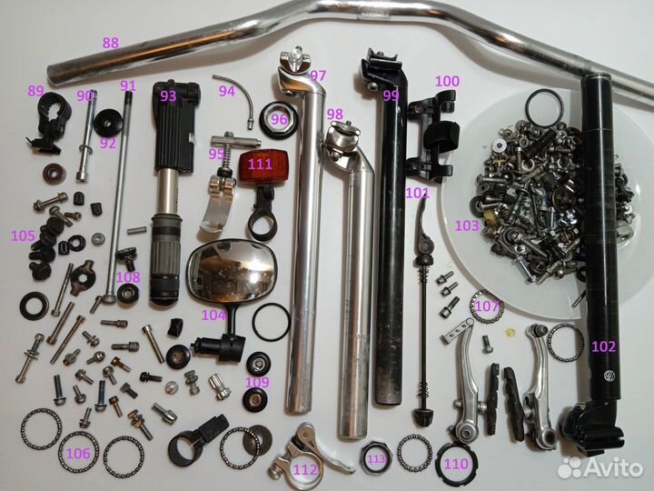 Запчасти для велосипеда Stels, Stark, Ашанбайк