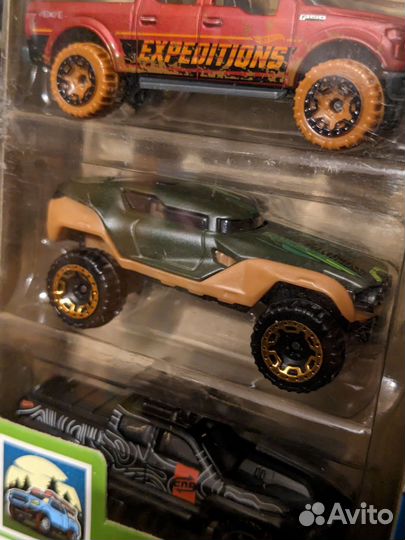 Набор машинок Hot Wheels Remote Adventures 5 pack