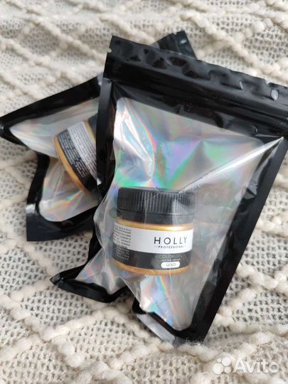 Holly Professional грим на гелевой основе золото