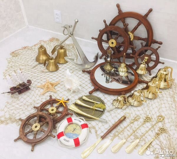 Ложки для обуви Рынды Якоря Штурвалы и др