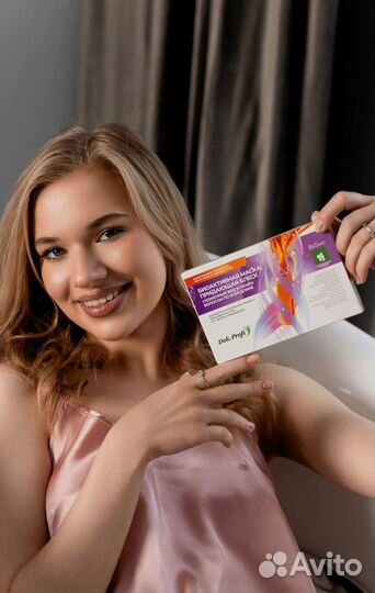 Маска для волос с эффектом сияния и объема