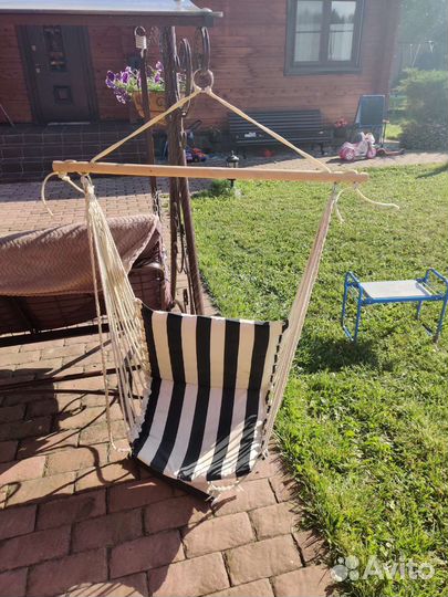 Подвесное кресло качели гамак