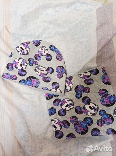 Шапка и снуд для девочки