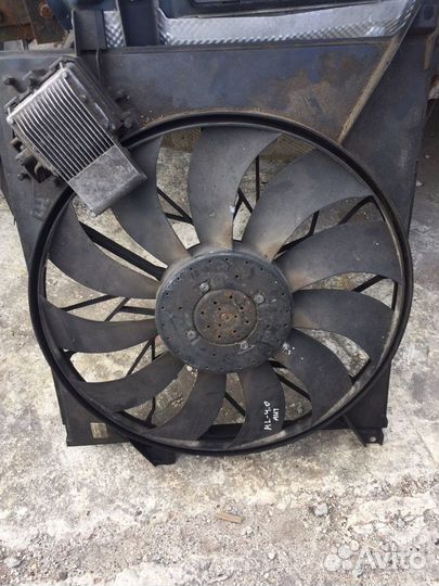 Вентилятор охлаждения на мерседес W163