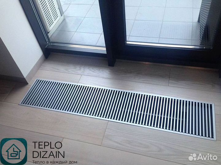 Внутрипольный конвектор