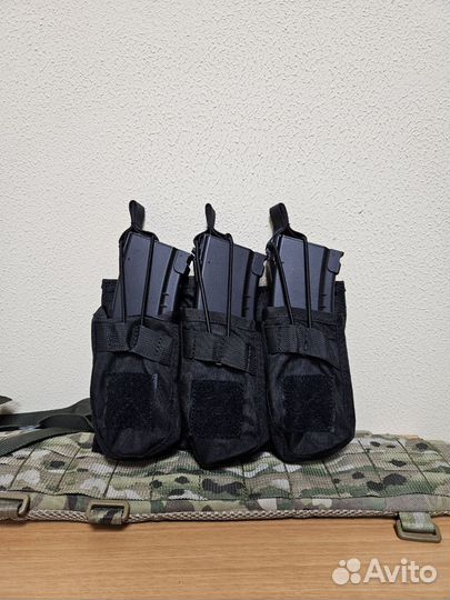 Подсумок для магазинов ак, черный