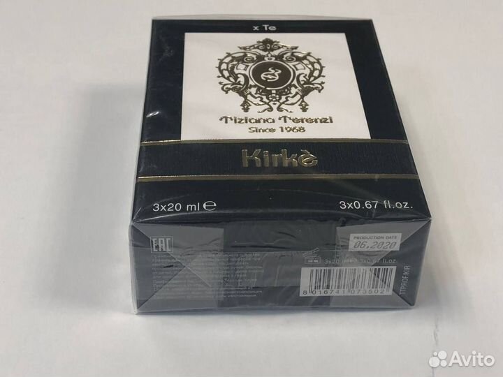 60ml 3*20ml унисекс Tiziana Terenzi Kirke Тизиана