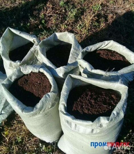 Перегной чернозем песок щебень мешками