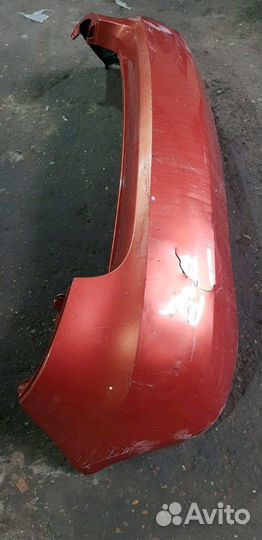 Бампер задний Шкода Фабия 2