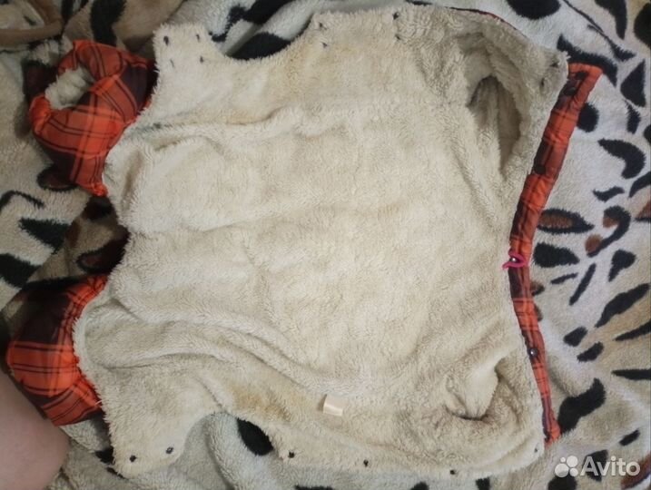 Зимний комбинезон для собаки (такса)