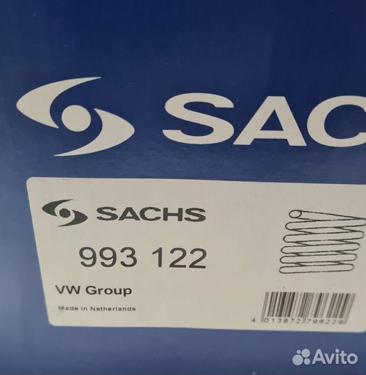 Пружина передняя audi A4 Avant /Quattro (8K5)