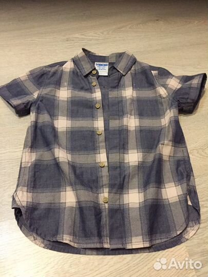 Рубашка с короткими рукавами для мальчика 110