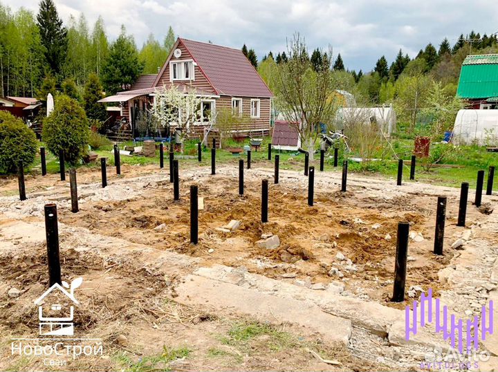 Винтовые сваи