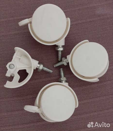 Колёсики поворотные для мебели