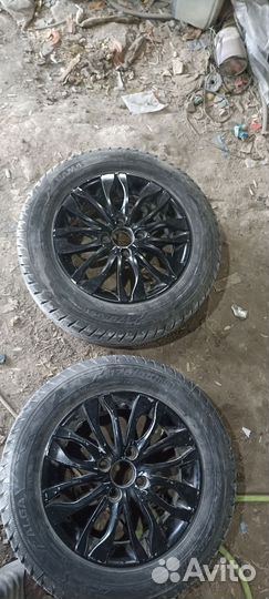 Продам диски на зимней резине