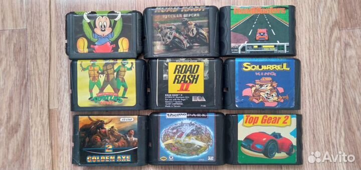 Игры для sega mega drive 2