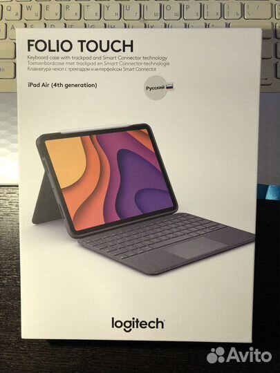 Клавиатура Logitech Folio Touch для iPad Air Новая