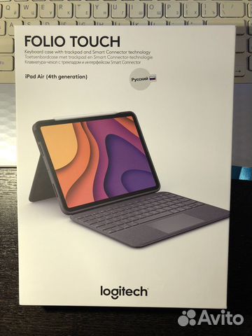 Клавиатура Logitech Folio Touch для iPad Air Новая
