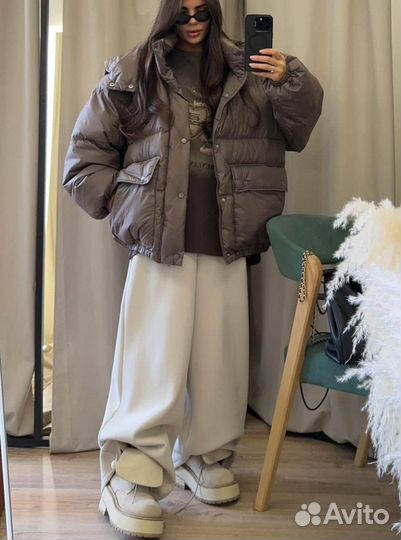 Пуховик зимний женский