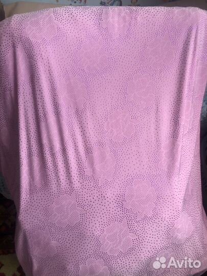 Отрез ткани трикотин с блестками