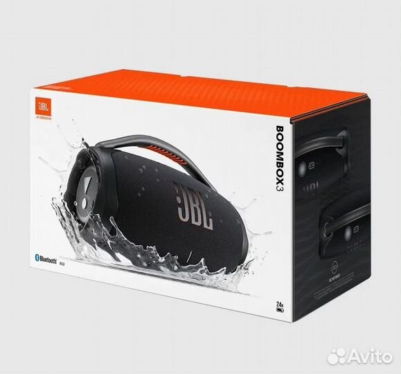 Колонка JBL BoomBox 3 Black