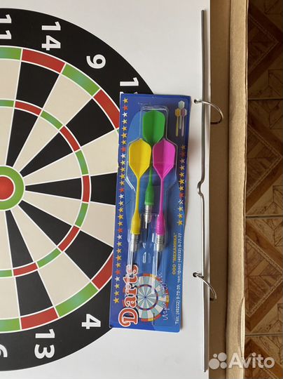 Дартс, бумажный 1 лист