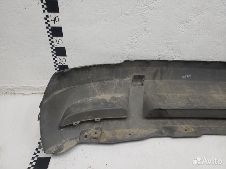 Юбка заднего бампера Skoda Karoq